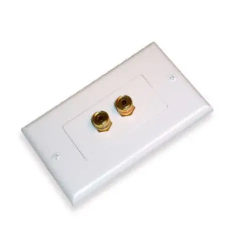 Av146g - Wall Plate Binding Post 2Pos 1
