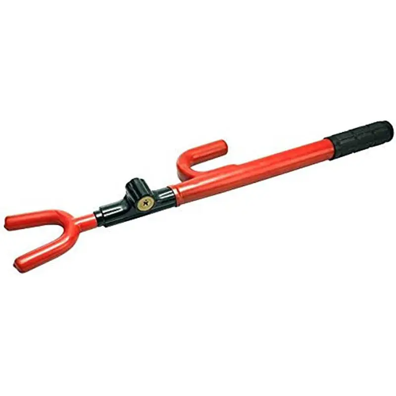 Lo-5207 - Steering Wheel Lock With Key Car Anti Theft Security 1