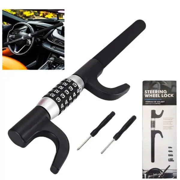 83689 - Steering Wheel Lock Numerical 1