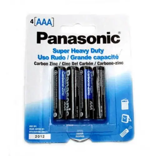 Um4npa4b - Battery Heavy Duty Aaa 1.5V  (4 Pcs/Pkg) 1