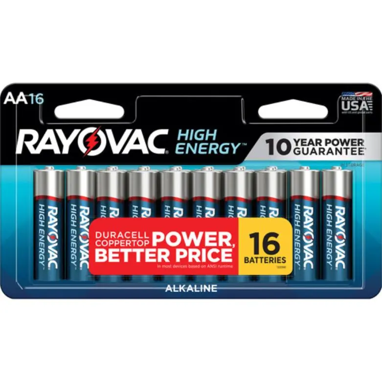 815-16Lk - Battery Alkaline Aa 1.5V High Energy (16 Pcs/Pkg) 1