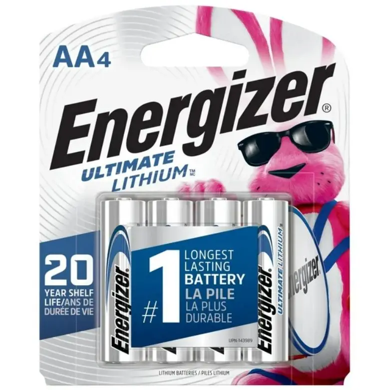 L91sbp-4 - Battery Lithium Aa 3500Mah Energizer Ultimate Lithium (4 Pcs/Pkg) 1
