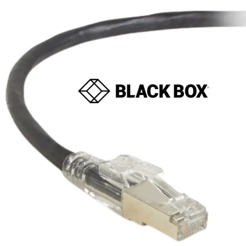 C6pc70s-Bk-05 - Patch Cord Cat6 Blk 5Ft Shield Snagless Boot 1