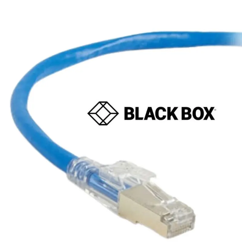 C6pc70s-Bl-01 - Patch Cord Cat6 Blu 1Ft Shield Snagless Boot 1