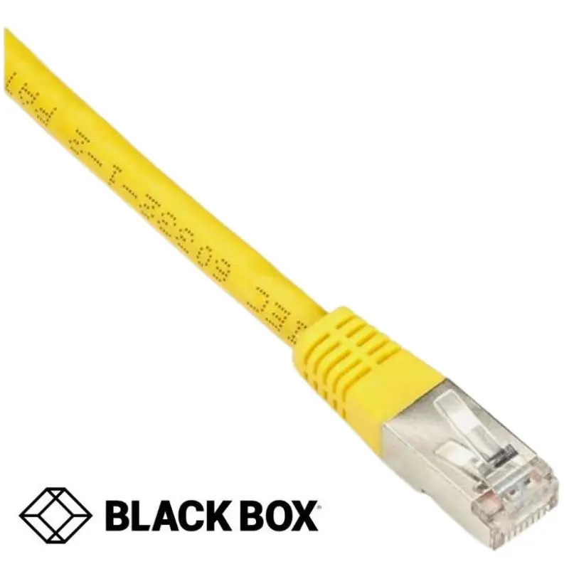 Evnsl0172yl-0010 - Patch Cord Cat5e Yel 10Ft Shield Boot 1
