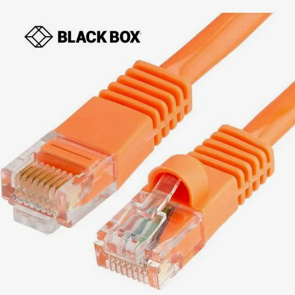 Cat5epc-003-Or - Patch Cord Cat5e Org 3Ft Snagless Boot 1