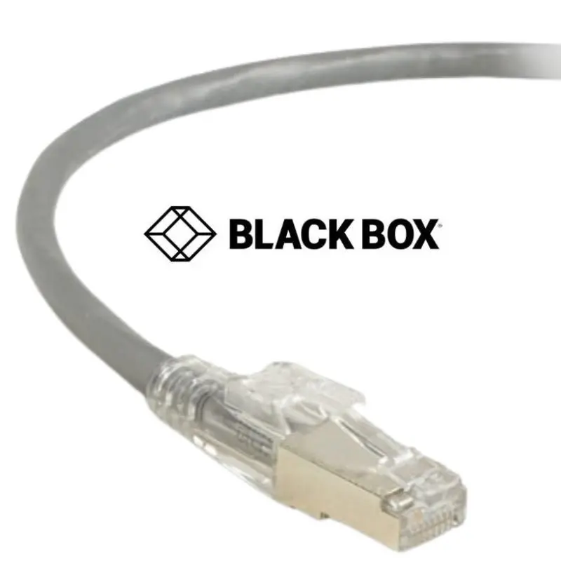 C6pc70s-Gy-01 - Patch Cord Cat6 Gry 1Ft Shield Snagless Boot 1