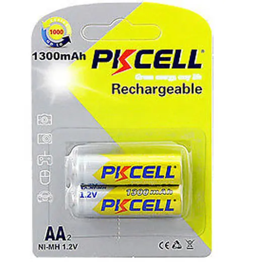 Nimh1300aa-2B - Battery Ni-Mh Aa 1.2V 1300Mah  (2 Pcs/Pkg) 1