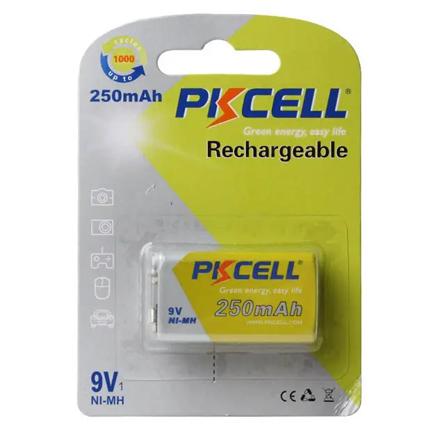 Nimh9v250-1B - Battery Ni-Mh 9V 250Mah 1