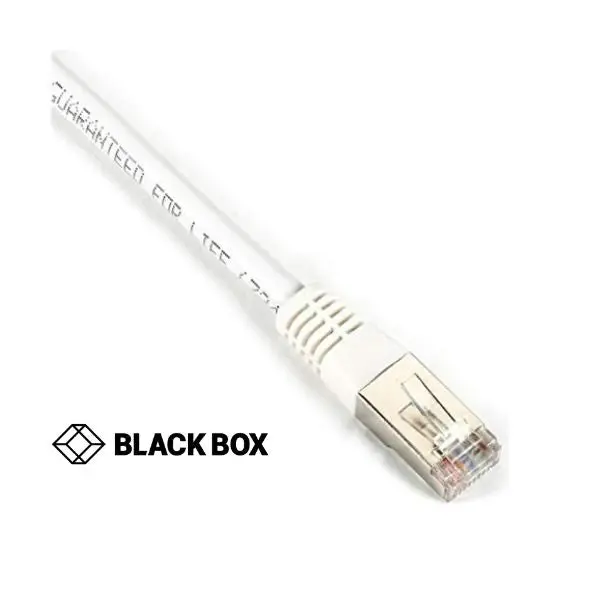 C5epc70s-Wh-25 - Patch Cord Cat5e Wht 25Ft Shield Boot F/Utp 1