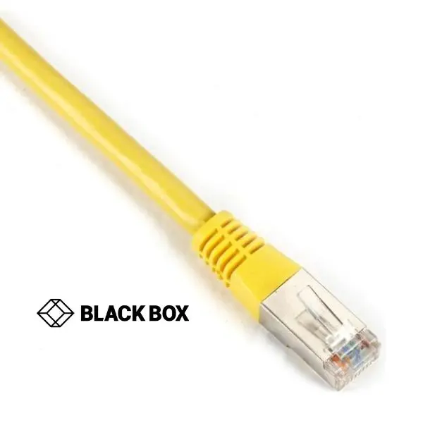 Evnsl0504ms-0025 - Patch Cord Cat5e Yel 25Ft Shield F/Utp Snagless 1
