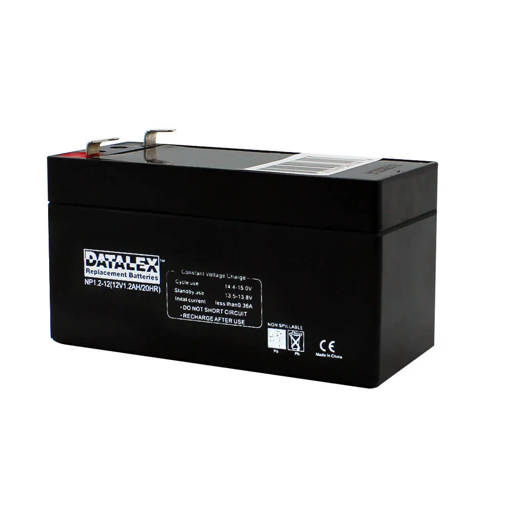 Np1.2-12 - Battery Lead Acid 12V 1.2Ah Qt 3.81X1.77X2.05In(Lxwxh) 1