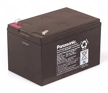 Lcr1212p - Battery Lead Acid 12V 12Ah Qtab 5.98X3.85X3.74In(Lxwxh) 1