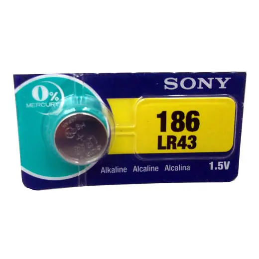 Bta-Lr43-Sony - Battery Alkaline Cell 186 1.5V 1