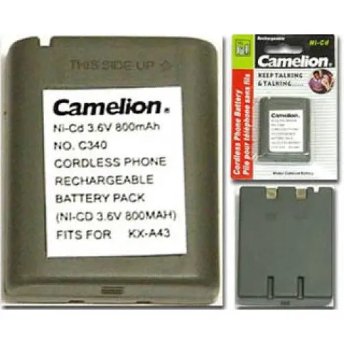 C340 - Battery Ni-Cad 800Mah 3.6V Without Conn For Cordless Phone 1