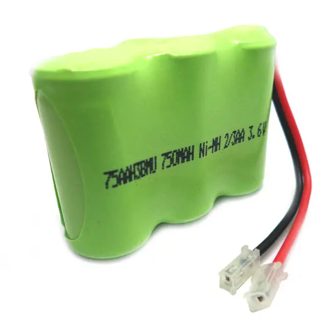 75Aah3bmu - Battery Ni-Mh 3X2/3Aa 750Ma 3.6V Universal Conn 1