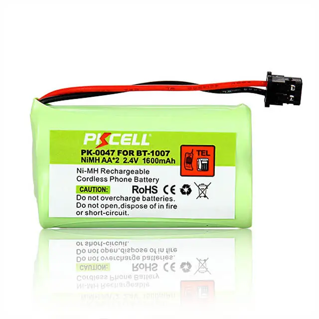 Pk-0047-1B - Battery Ni-Mh 2Xaa 1600Mah 2.4V Mitsumi Conn 1