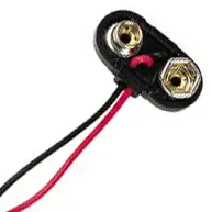 57-902-0 - Battery Snap 9V T Vinyl Cover 6In (2 Pcs/Pkg) 1