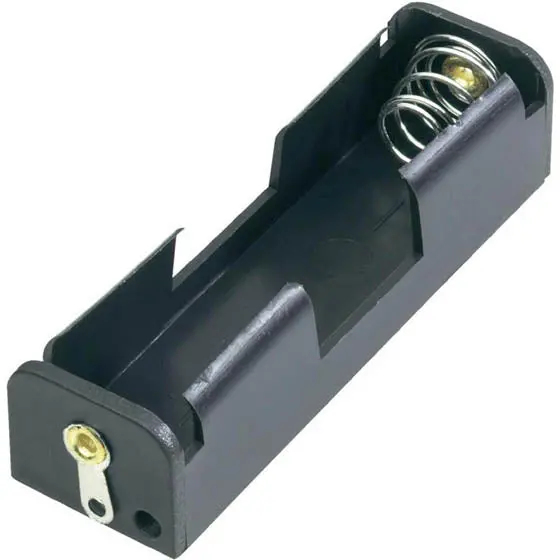 Bh311 - Battery Holder Aax1 Plas Sol Blk 1