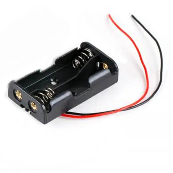 Bfh-2642 - Battery Holder Aax2 Plastic With Wires 1