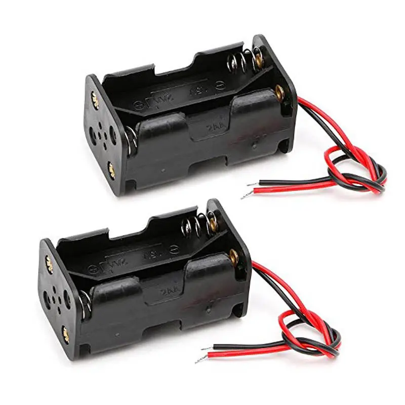 Rb-Cyt-49 - Battery Holder Aax4 Plas Wires  (2 Pcs/Pkg) 1