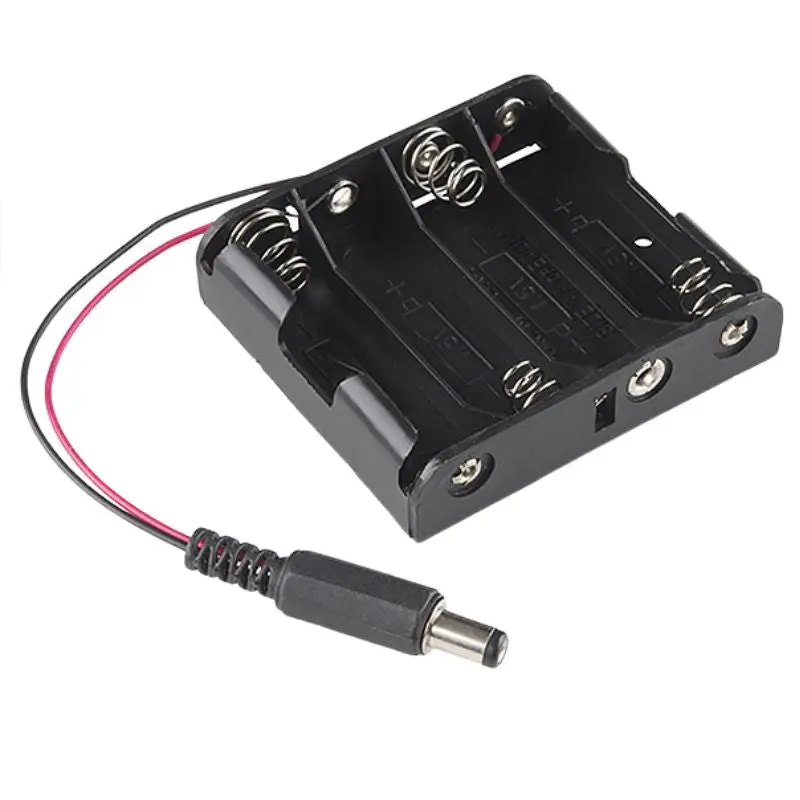 Batth-110004 - Battery Holder Aax4 W/2.1Mm C+ Plug 1