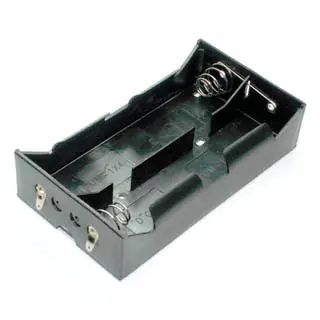 Bh142 - Battery Holder Dx4 Plastic Blk With Solder Lug Conn 1