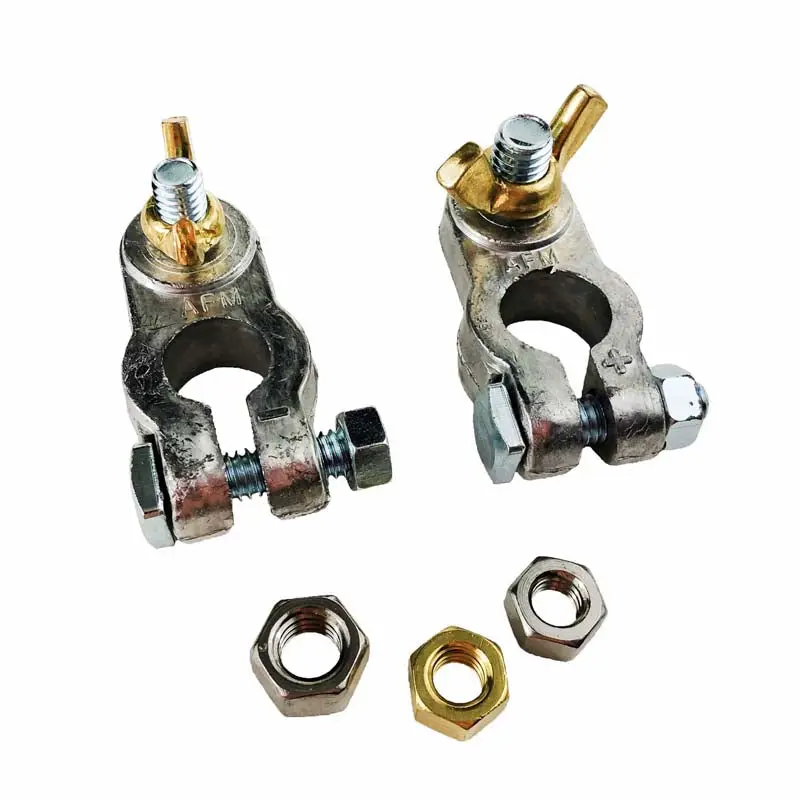 260325 - Battery Lug Marine +Ve 3/8In -Ve 5/16In Studs 1Pair/Set 1