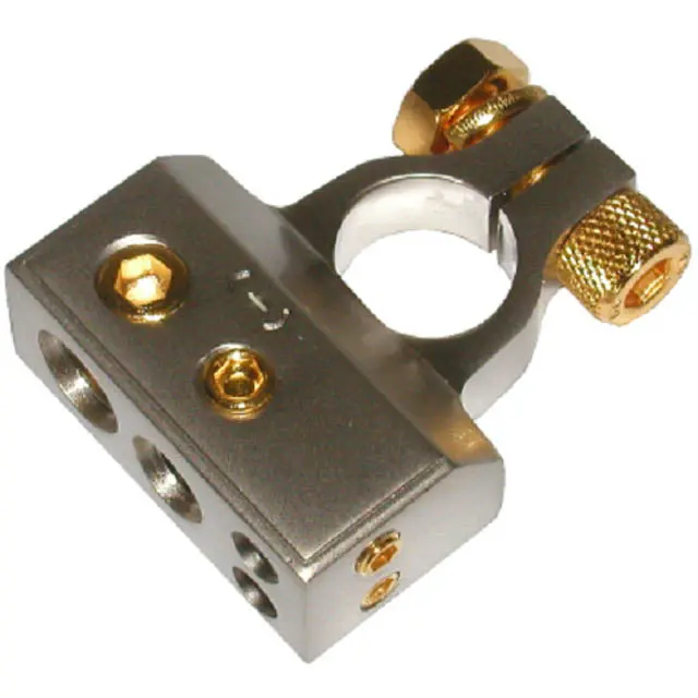 Ppa-535Pn - Battery Lug Negative 1 X 0/4Awg And 2 X 8Awg Power Wire Platinum 1