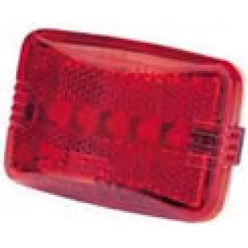Fl26ry25 - Bicycle Safety Flasher Red W/ Strap And Clip Require 2Aa 1