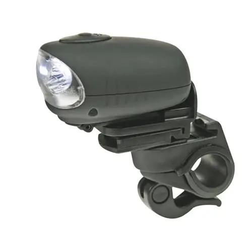 Zl388/7 - Flashlight Led Dynamo Bicycle Light With Holder 1