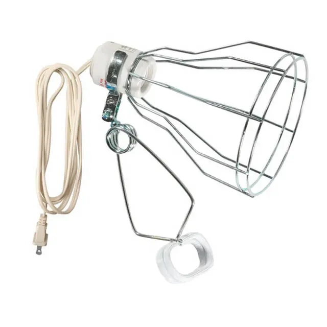 324Sw - Clamp Light With Bulb Protector 150W 6Ft Grounded Cord 1