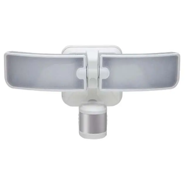 Cd-5928-Wh - Security Light Motion Activated White Led Outdoor 180 Degrees 1