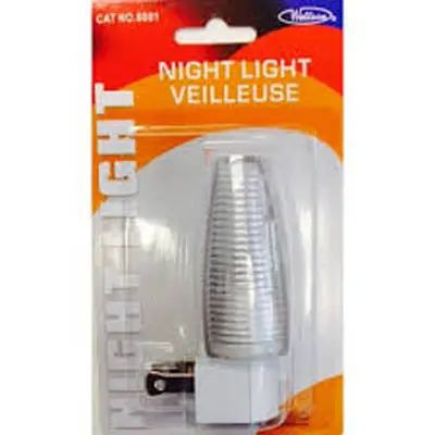 6001 - Night Light With Selector Switch White 1