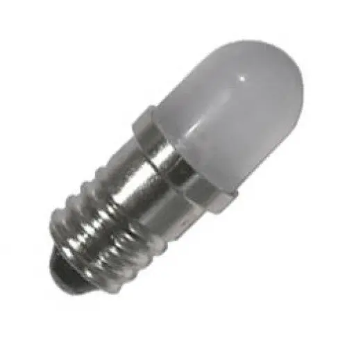 55-121R-1 - Led Bulb Screw Red 12Vdc 20Ma 2000Mcd T3 1/4(10Mm) 1