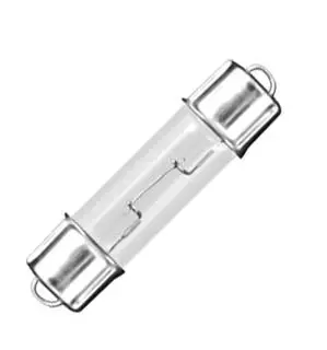 211-2-Bp - Fuse Lamp 12.8V 970Ma 11X43mm T-3 Double End Cap (2 Pcs/Pkg) 1