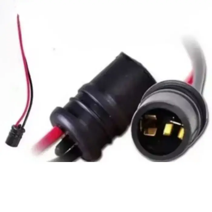 Bkq-104 - Bulb Holder Weedge T10 W/Wires Dc12v W5w 147 Socket Connector 1
