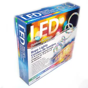 40354 - Led Rope Light Decorative Multi Color 12Ft Indoor/Outdoor 1
