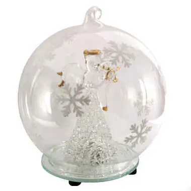 40149 - Led Colour Changing Light-Up Glass Ornament Multicolour Indor 1