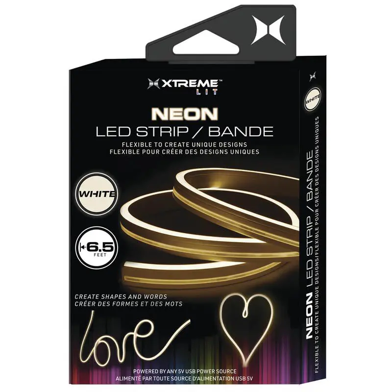 Xlb7-1054-Wht - Led Flexible Strip Wht Usb Power Source 6.5Ft Strip 1
