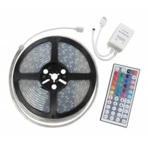 Yesa5050-Rgbw - Led Flexible Strip 7 Colours 12V 5M Ip67 1