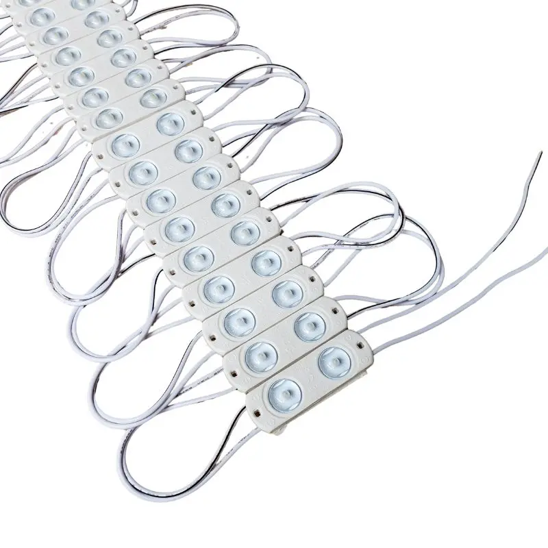 Pl-Qm2-Tw150-P/M-Qmdx0-71 - Led Module White 7100K 2Led Ip68 0.8W/Mod 44Ft 12Vdc 76 Modules 1