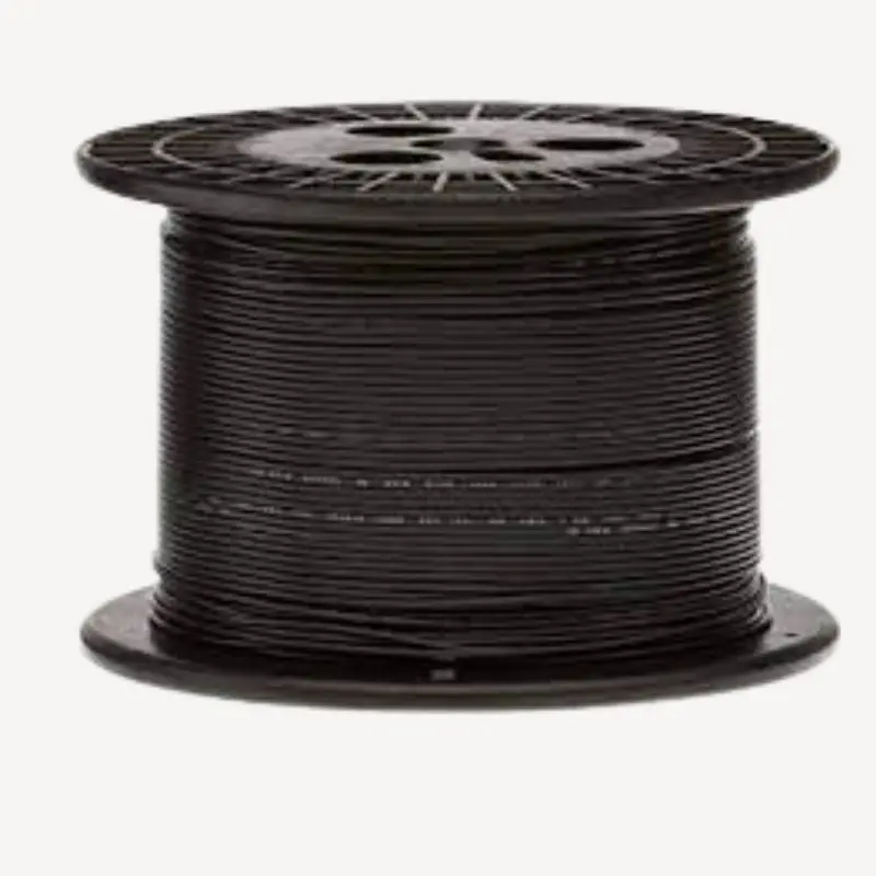 Wmul1199-18-19S-0-800 - Teflon Wire Stranded 18Awg 800Ft Blk Unshld Silver Plated Coppr 1