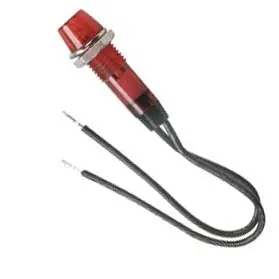 2720712 - Indicator 120Vac 7Mm Red Neon Wire 76.2Mm And 125Mm Leads (2 Pcs/Pkg) 1