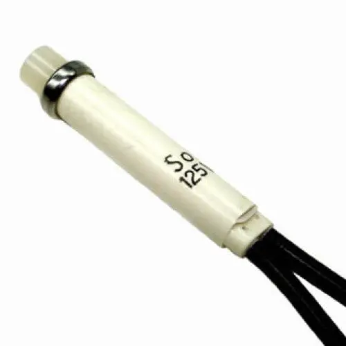 Bmg-433A - Indicator 125V 7Mm Amber Press Fit With Wire 1