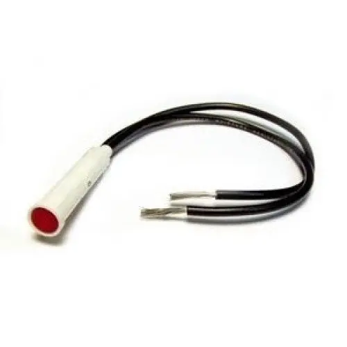 11-2550 - Indicator 24V Led 7Mm Red Press Wire Flush Diamond Lens 1