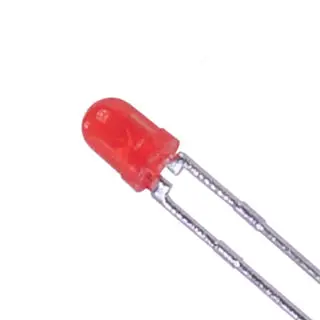 05843 - Led3 Diff Red 400-600Mcd 3V 630Nm (1000 Pcs/Pkg) 1