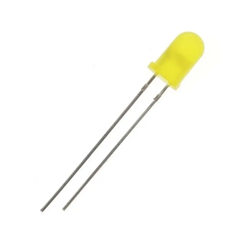 05854 - Led5 Diff Yel 400-500Mcd 590Nm (100 Pcs/Pkg) 1