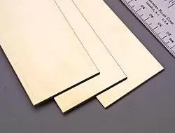 251 - Brass Sheet 10X4x.010In 1