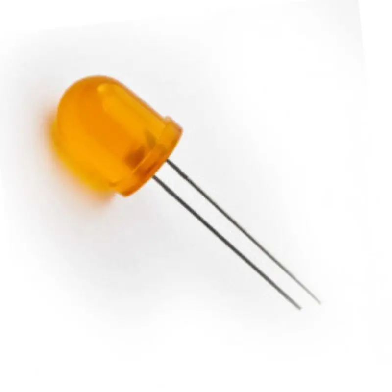 Ledgr-105030 - Led10 Diff Orange 1.9V 10Ma  (5 Pcs/Pkg) 1